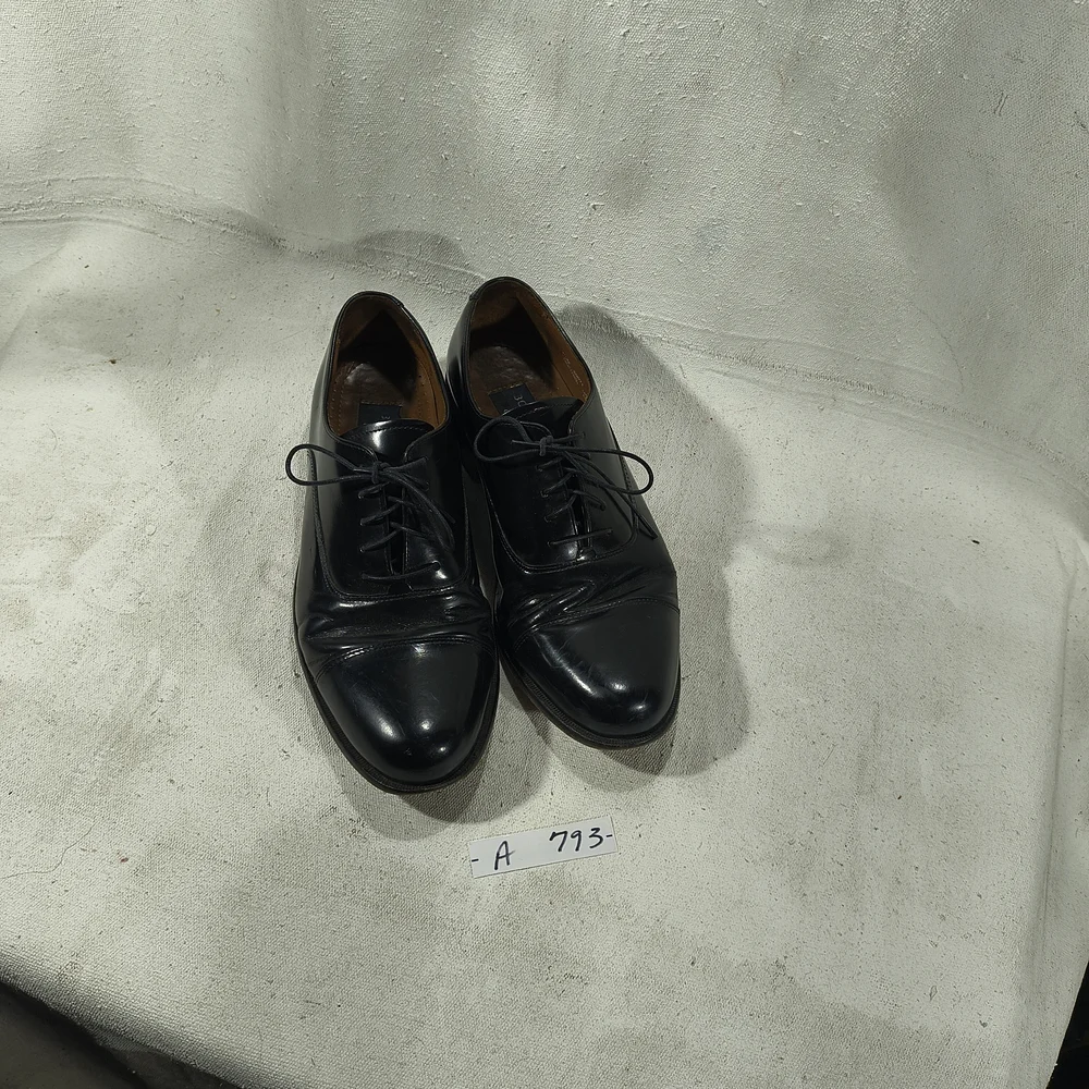 Bostonian Men's Size 7.5 Classic Black Lace Up Oxford Shoes